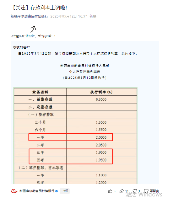 配资股网址 极致倒挂再现！这家村行逆市上调产品利率，中小银行首现“存5年不如存1年”现象